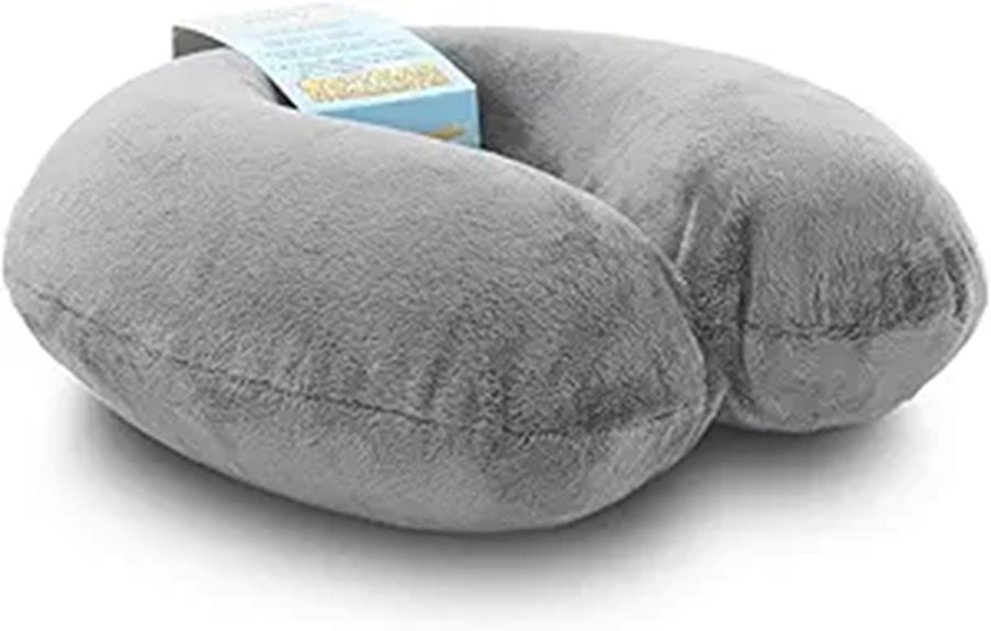 Memory Foam Travel Pillows That Relieve Neck Pain 7 washable comfortable travel pillow