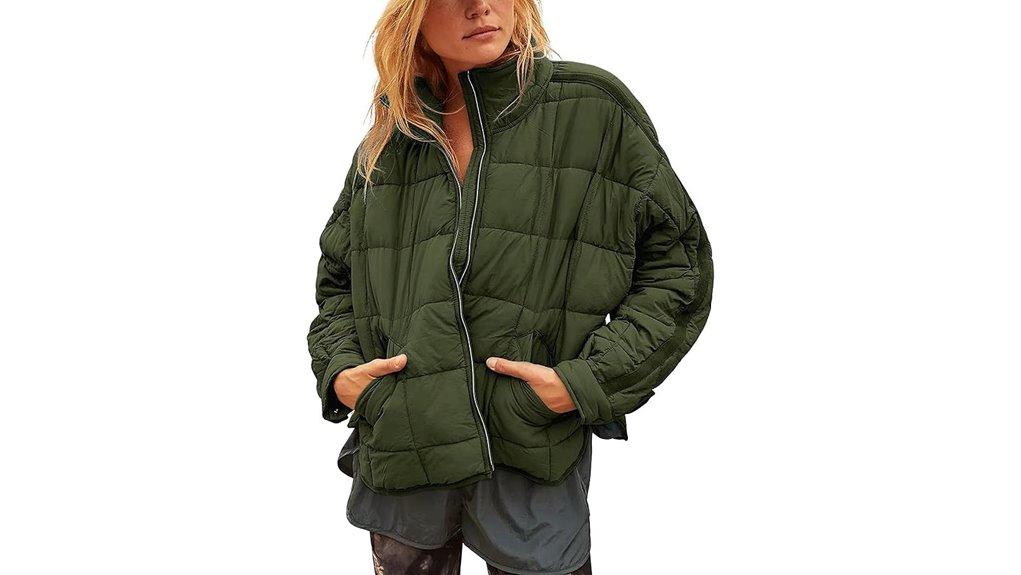 watashi lightweight packable puffer