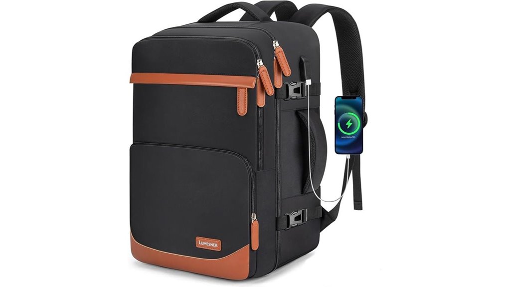 Carry‑On Backpacks for International Trips: Comfort & Capacity 9 water resistant 40l laptop backpack