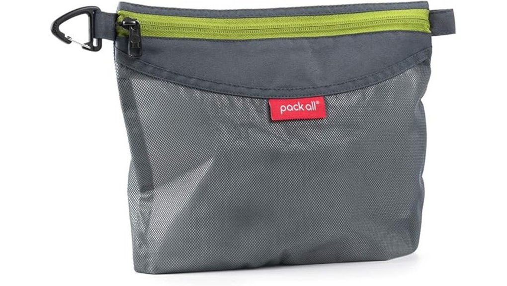 Best Travel Pouches for Tiny Treasures: Zip or Drawstring 2 water resistant mesh zipper pack