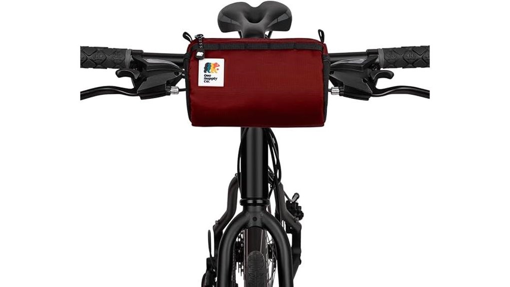 Must‑Have Handlebar Bags for Travel Bikes (Quick‑Access Maps) 14 water resistant red handlebar bag