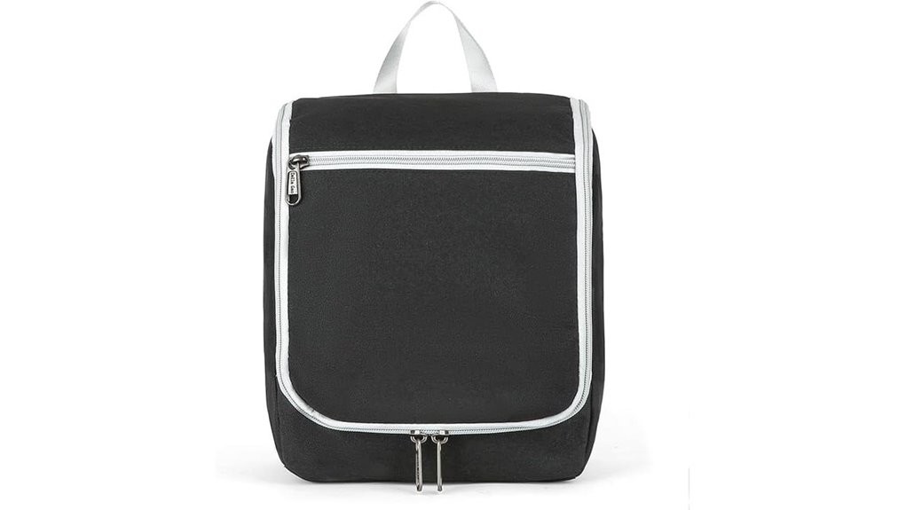 water resistant travel toiletry bag