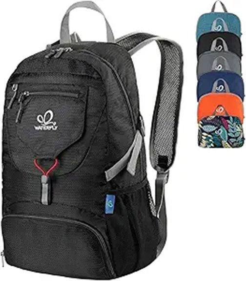 Packable Daypacks for Rainy Cities (Water‑Resistant Fabrics) 13 waterfly 20l packable backpack