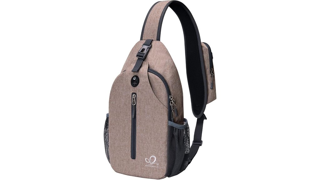 The Best Crossbody Bags with Water Bottle Pockets for Busy Days 13 waterfly crossbody sling backpack