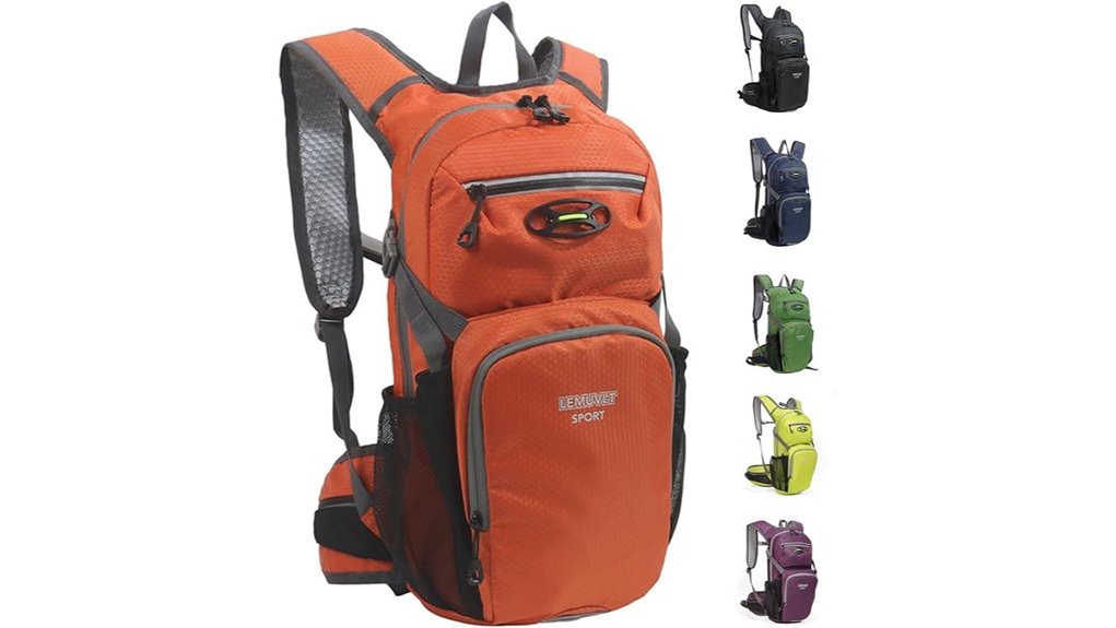 waterproof 15l lightweight daypack