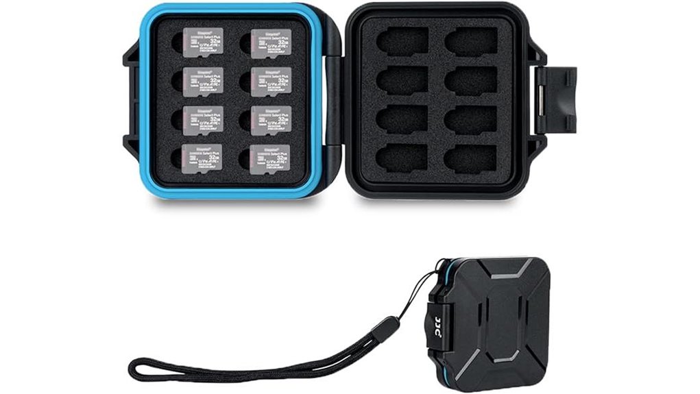waterproof 16 slot micro sd