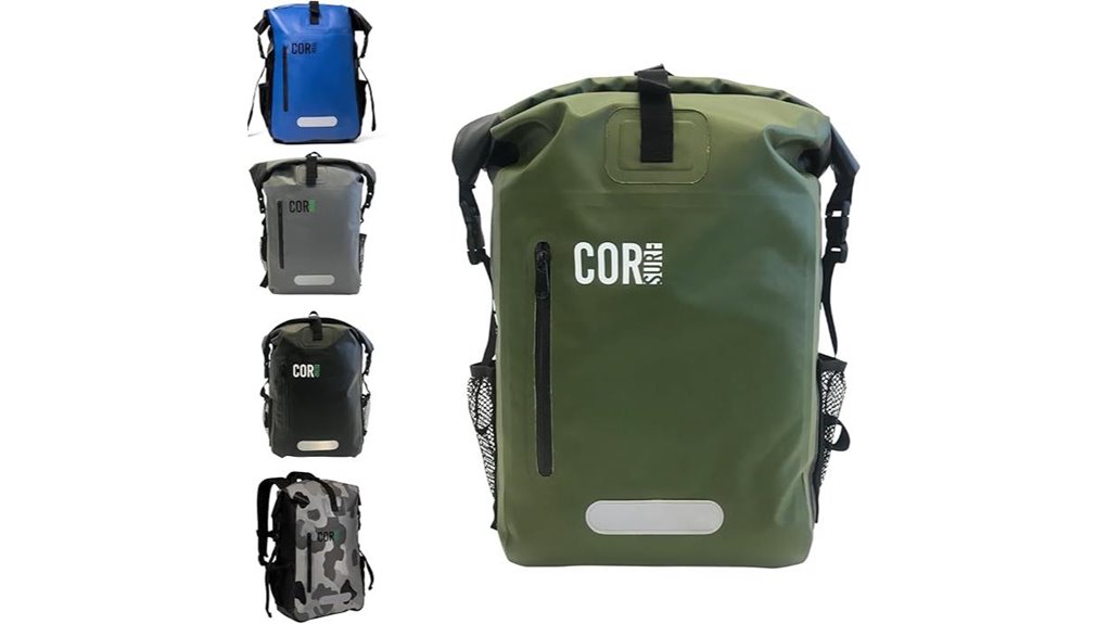 Roll‑Top Travel Backpacks Keep Gear Dry in Rainy Destinations 12 waterproof 25l kayak backpack
