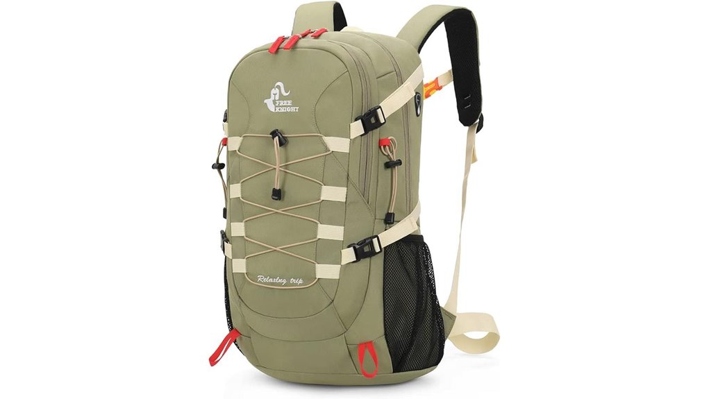 waterproof 40l peagreen backpack