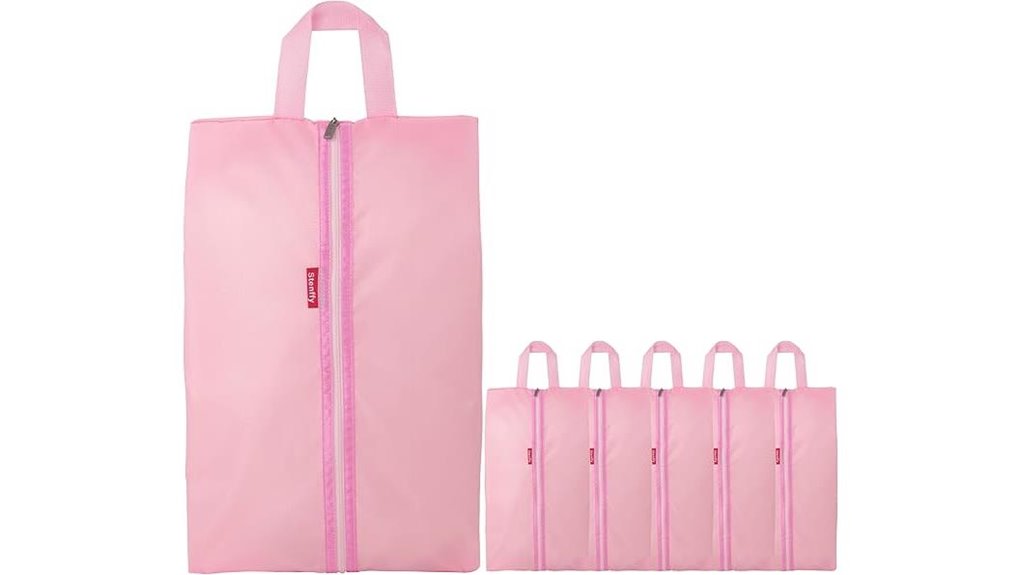 Shoe Bags (Waterproof + Odor-Resistant) That Keep Sneakers Fresh 14 waterproof 6 piece travel organizer