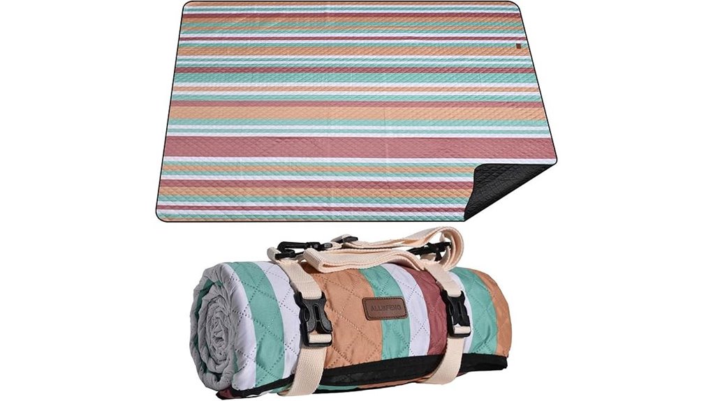 waterproof 80x60 packable blanket