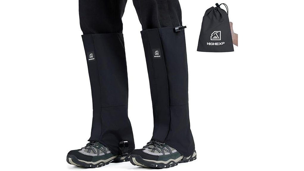 Top Rainy City Walking Gaiters That Keep Cuffs Dry 4 waterproof adjustable leg gaiters