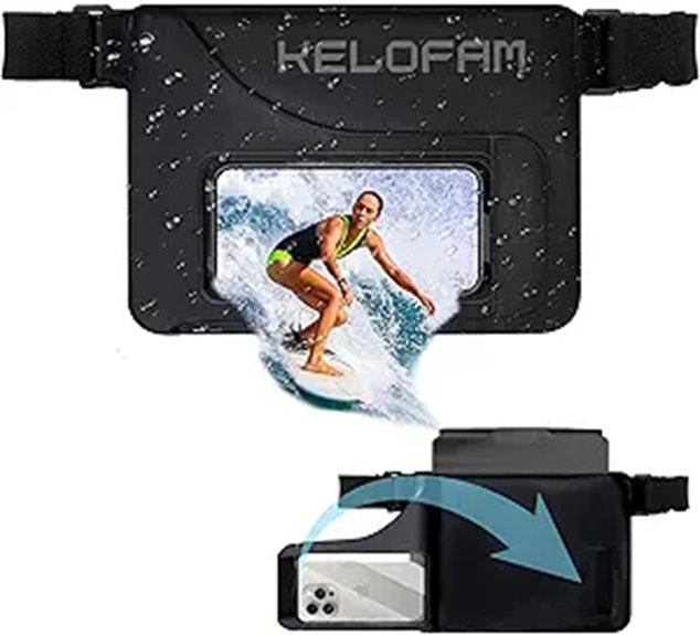 Best Waterproof Money Pouches for Boat Days 6 waterproof adjustable phone pouch