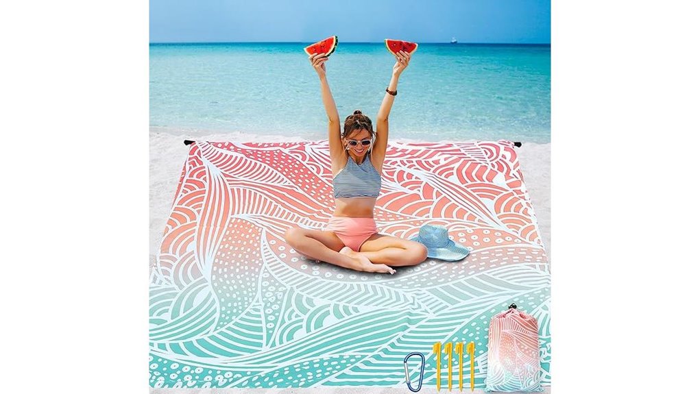 waterproof aisparky beach mat