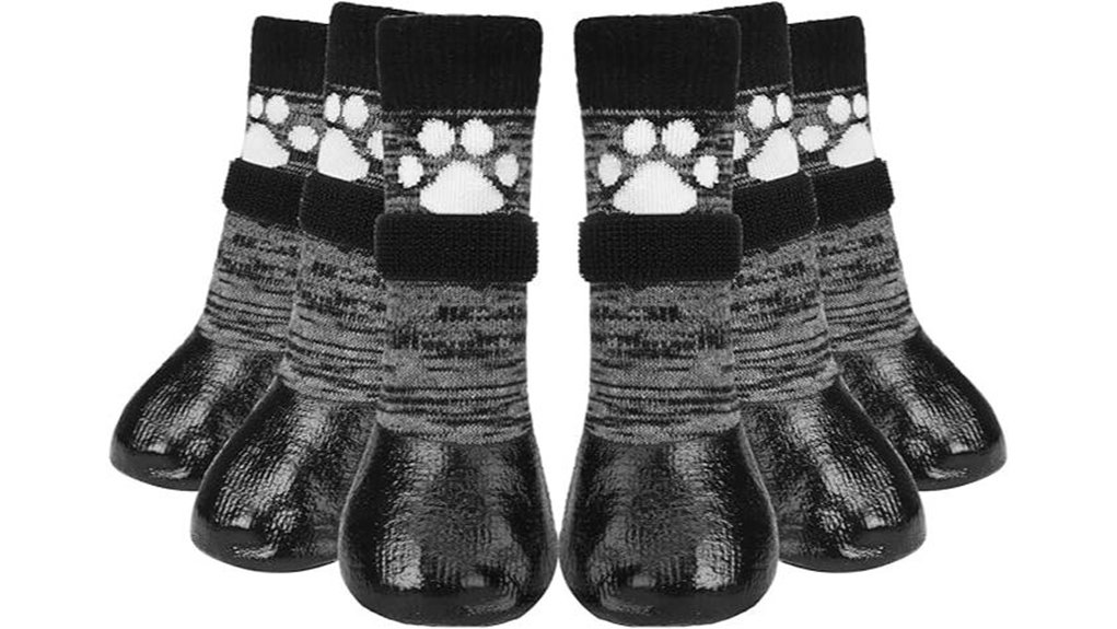 waterproof anti slip dog socks