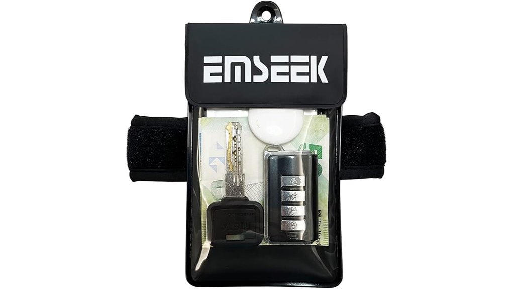 waterproof armband wallet keyholder