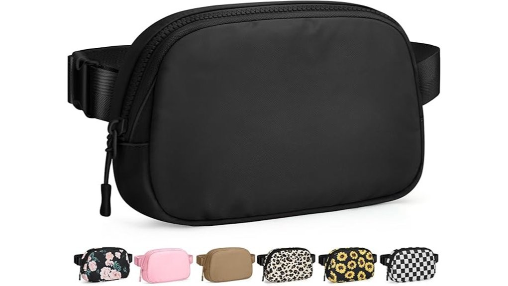 Crossbody Waist Packs For Travelers That Keep You Organized 15 waterproof black fanny pack