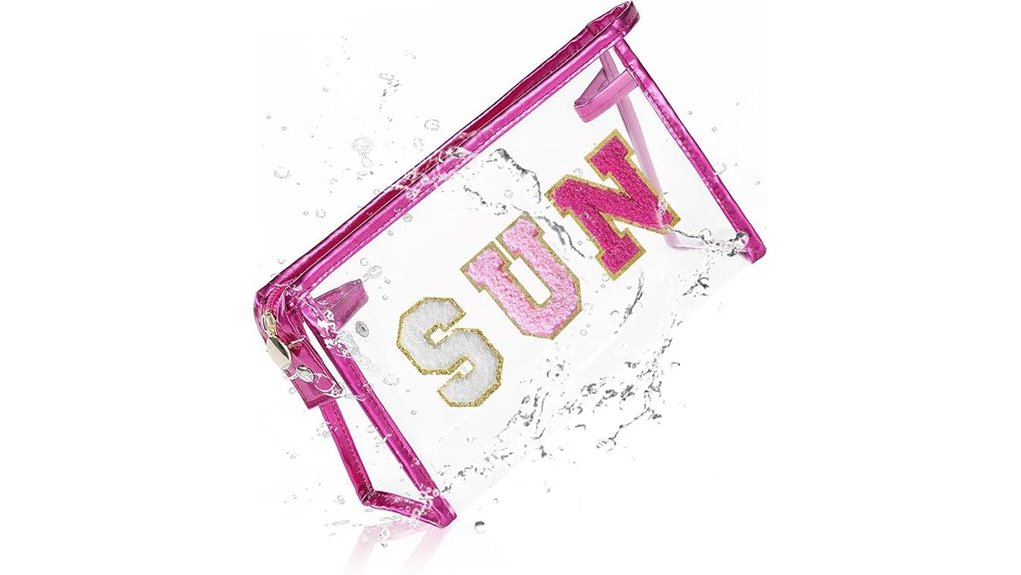 Leak-Proof Reef‑Safe Sunscreen Storage Cases You’ll Love 2 waterproof clear sunscreen pouch