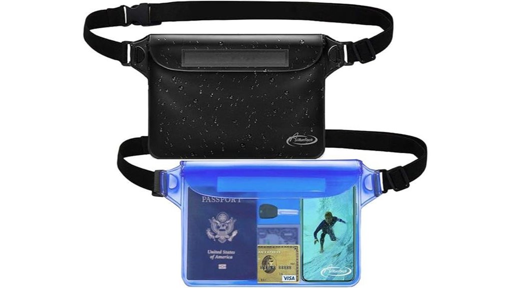 Best Waterproof Document Pouches for Your Beach Trips 8 waterproof crossbody belt bag