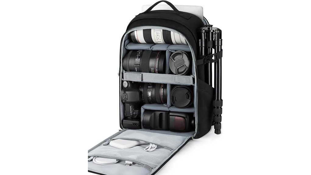 Top Travel Backpacks with External Tripod for Creators 9 waterproof dslr camera backpack