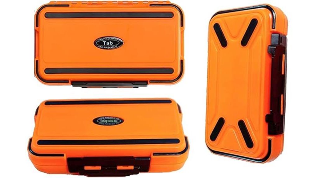 waterproof dual sided lure box