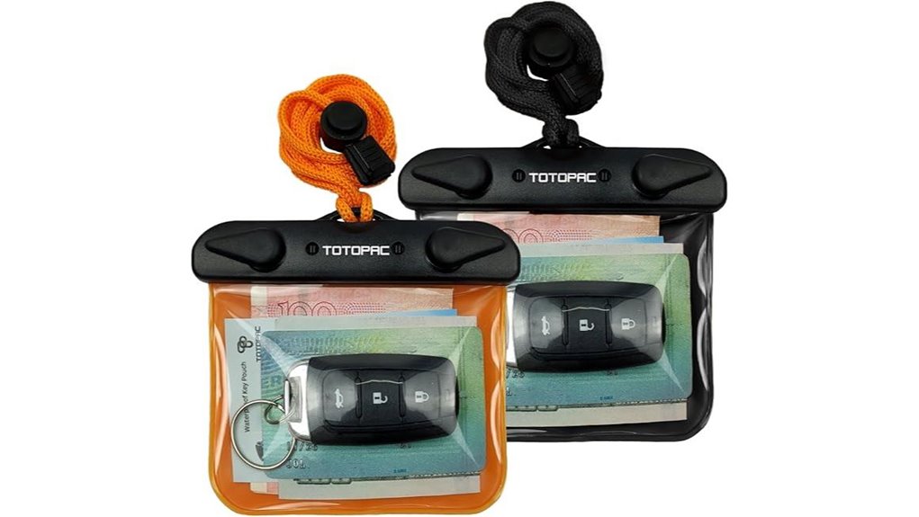 Best Waterproof Money Pouches for Boat Days 3 waterproof floating key pouches