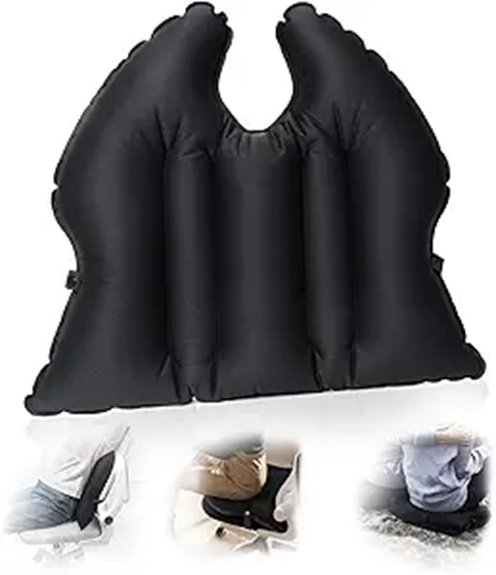 Best Seat Cushions for Economy Flights (Compact Support) 9 waterproof inflatable seat cushion