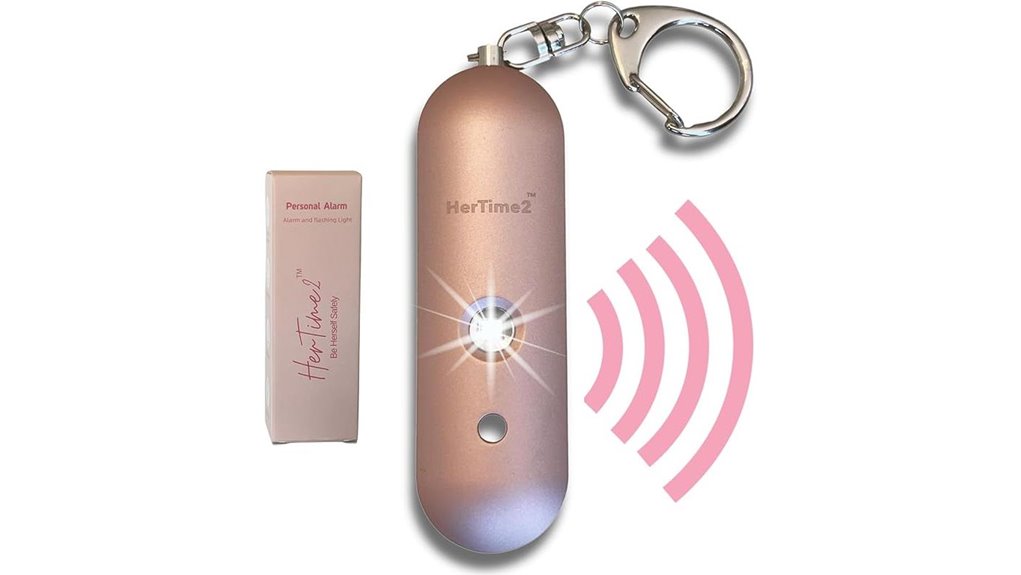 The Best Personal Safety Alarms for Easy Pull Travel 3 waterproof keychain personal alarm