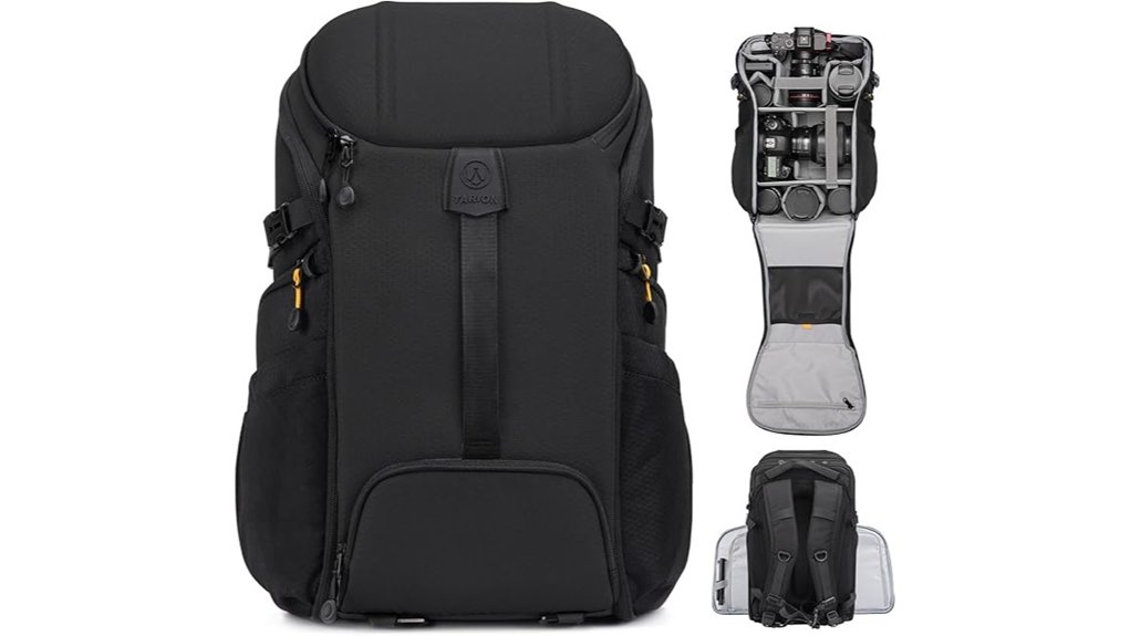 waterproof large dual opened camera pack