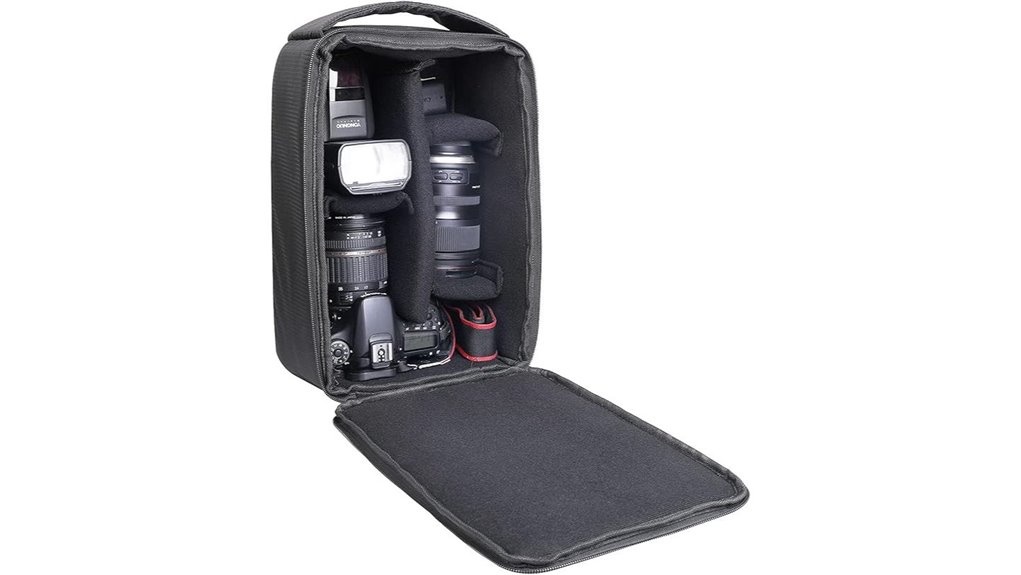 Travel Satchels With Padded Camera Inserts Secure Your Gear 11 waterproof lens pouch dslr