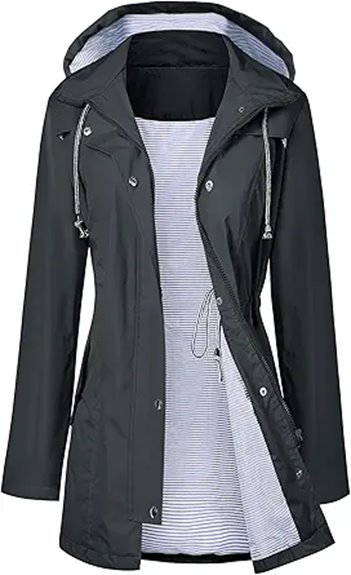 waterproof lomon hooded women s