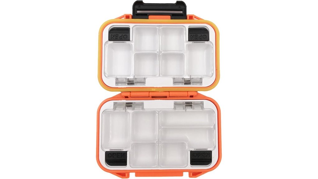 waterproof lure spoon box