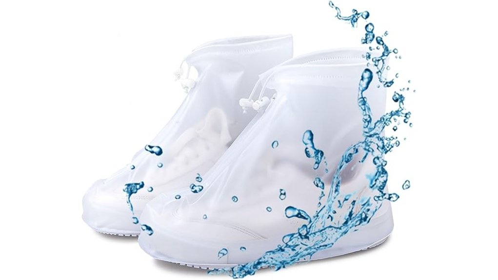 Travel shoe covers for slush that stay compact, grippy & dry 9 waterproof non slip shoe covers