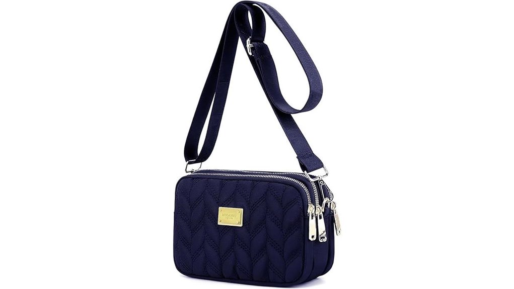 waterproof nylon crossbody purse