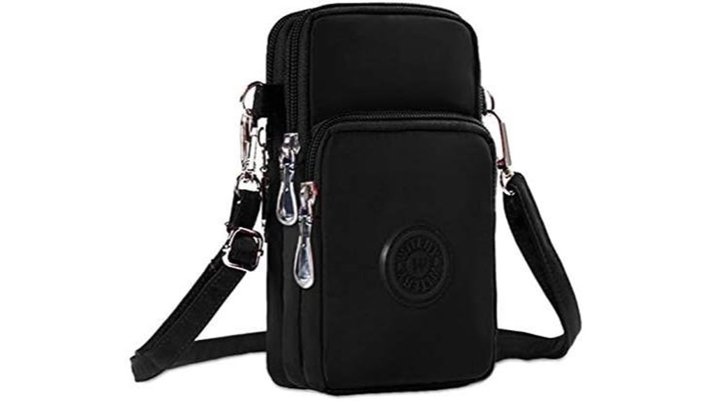 Packable Crossbody Bags With Waterproof Zips for Rainy Trips 5 waterproof nylon phone purse