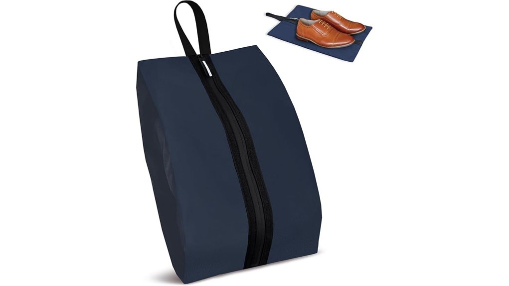 Travel Shoe Bags Keep Dirty Sneakers Odor-Free & Waterproof 7 waterproof odor absorbing zippered shoebag