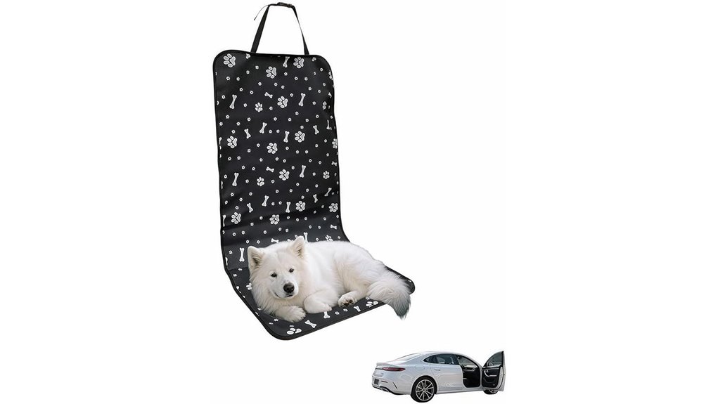Waterproof Pet Car Seat Covers for Road Trips 2 waterproof pet car seat