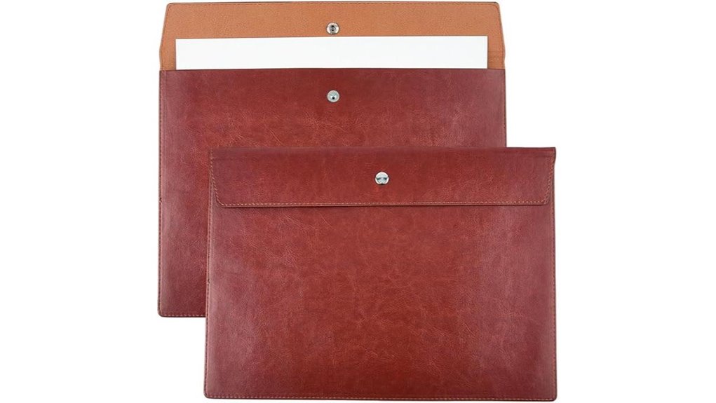 waterproof pu leather organizer