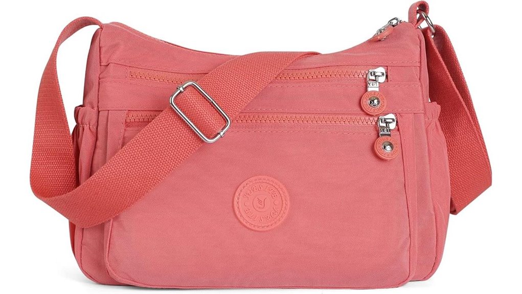 Packable Crossbody Bags With Waterproof Zips for Rainy Trips 8 waterproof rfid nylon tote