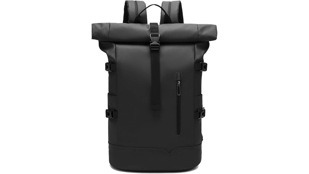 Roll‑Top Travel Backpacks Keep Gear Dry in Rainy Destinations 15 waterproof rolltop bike backpack