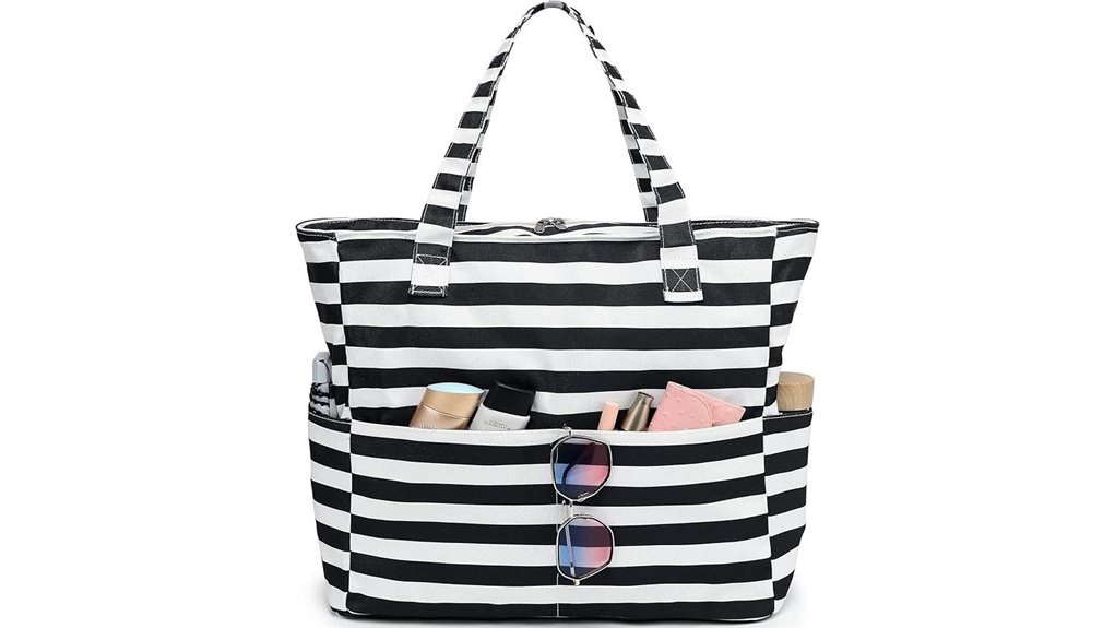 waterproof sandproof tote pocket