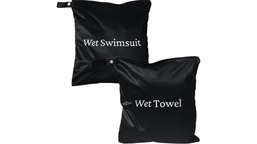 Wet Bags for Swimwear (Odor Control, no leaks): Leakproof 6 waterproof swimwear storage bags