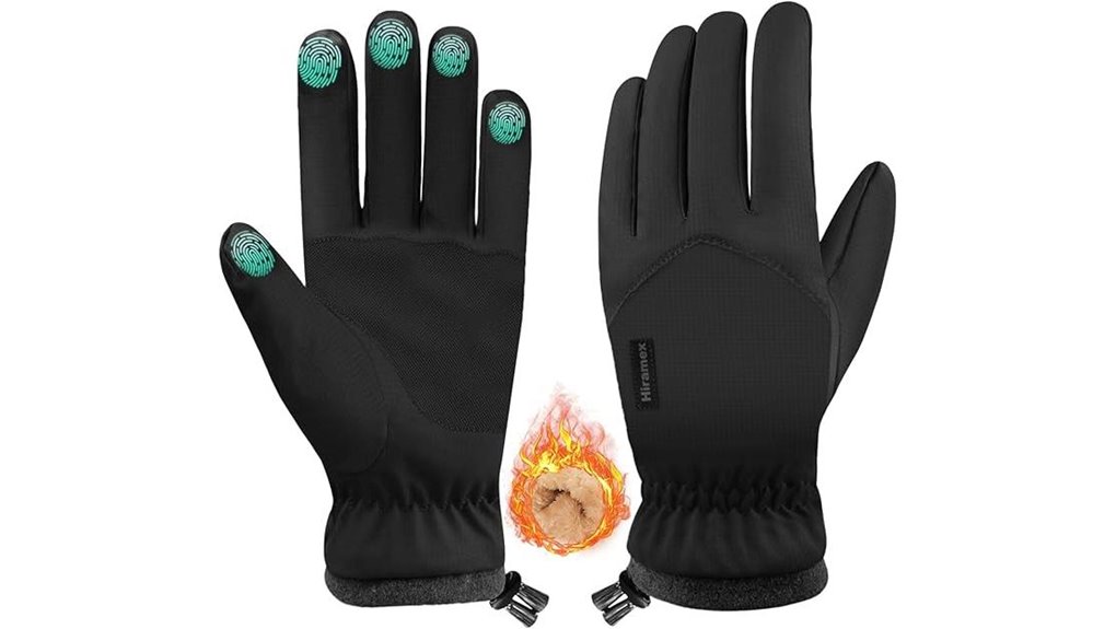 waterproof touchscreen ski gloves