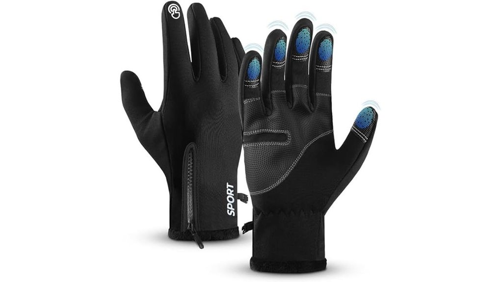waterproof touchscreen winter gloves