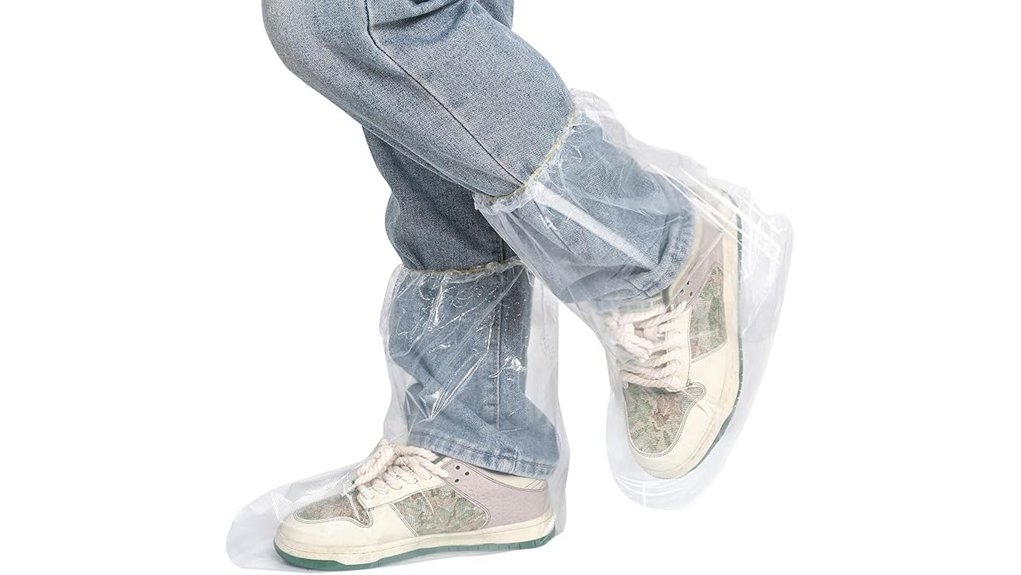 Travel shoe covers for slush that stay compact, grippy & dry 7 waterproof transparent shoe covers