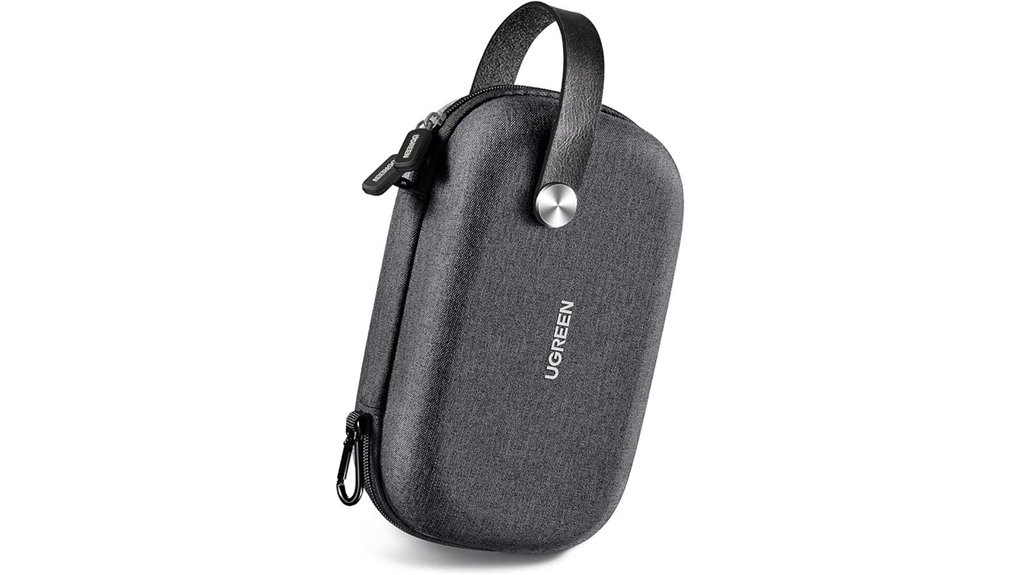 Top Cable Organizer With Integrated Power Bank Slot Saves Space 14 waterproof travel cable organizer