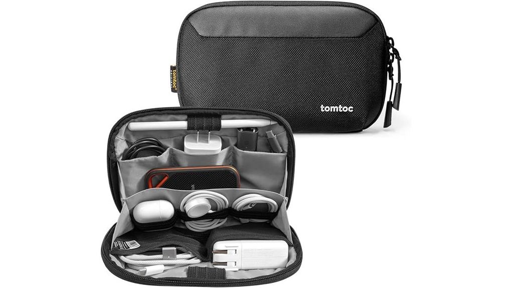 Slim vs Structured Cable Organizer Pouches: Which Are Best 2 waterproof travel cable organizer