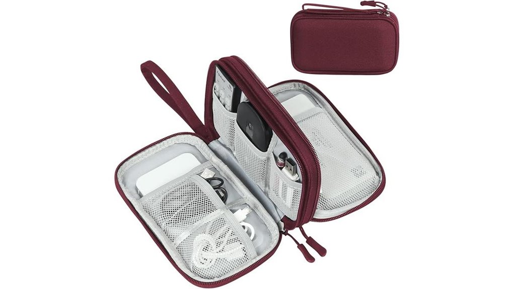 waterproof travel cable organizer