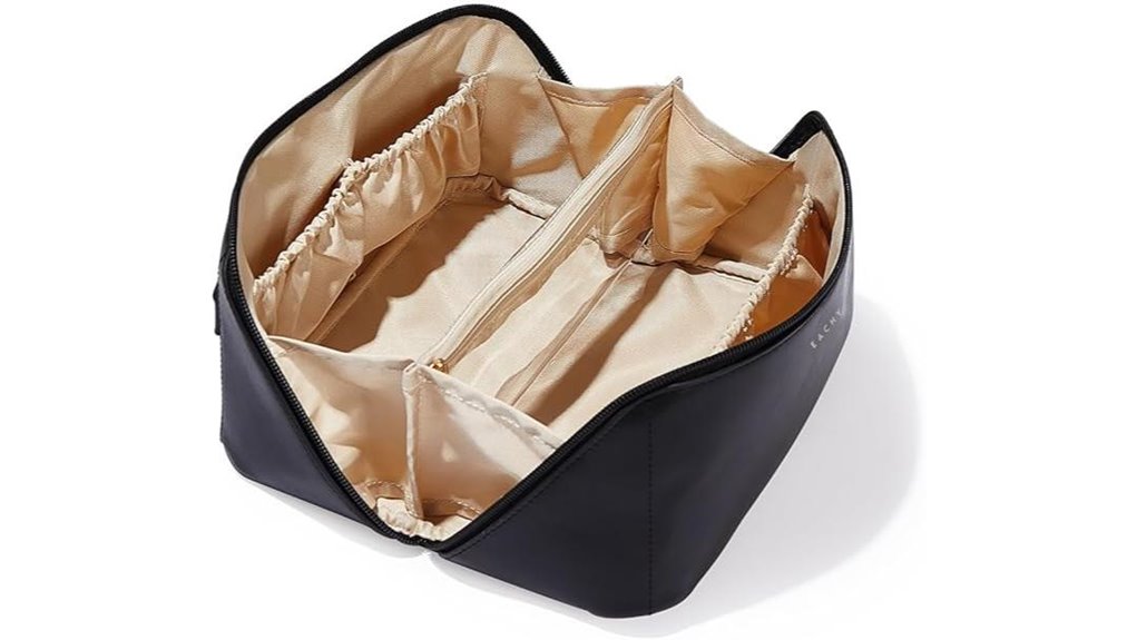 Best Travel Purses with Wipe‑Clean Linings (Spill‑Friendly) 2 waterproof travel makeup bag