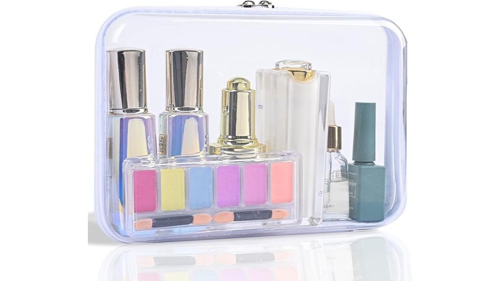 waterproof travel makeup organizer