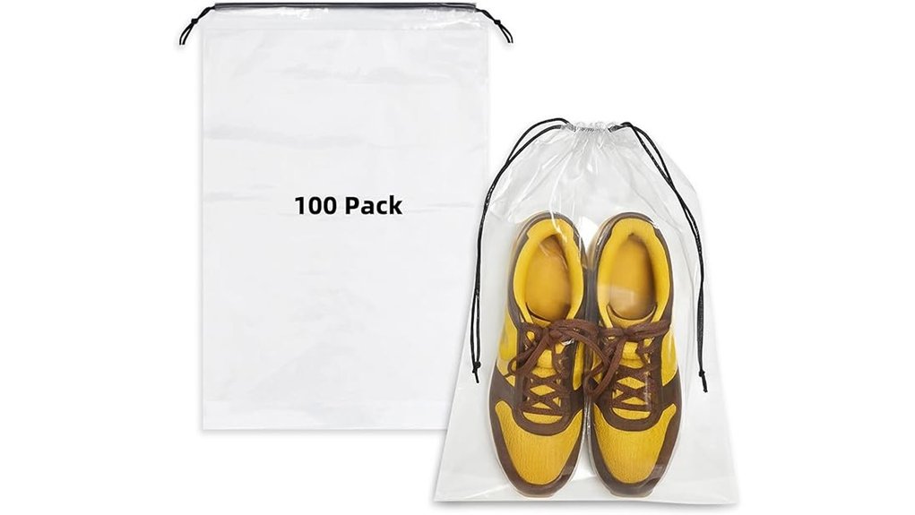 waterproof travel shoe bags